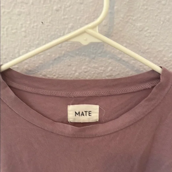 MATE the Label Organic Cotton  Crop T-Shirt Short Sleeves - Picture 3 of 8